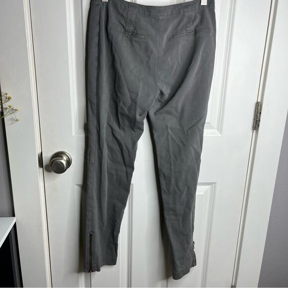 T Alexander Wang Grey Ankle Zip Skinny Ankle Crop Casual Pants Size Medium - Picture 5 of 5